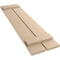 Ekena Millwork Rustic Two Board Spaced Board-n-Batten Smooth Faux Wood Shutters, 11 1/2W x 32H, PR SHUBSS11X32SMPR - alternate 5